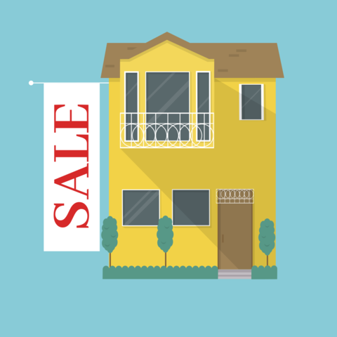 Townhouse Sale Illustrated Property Template